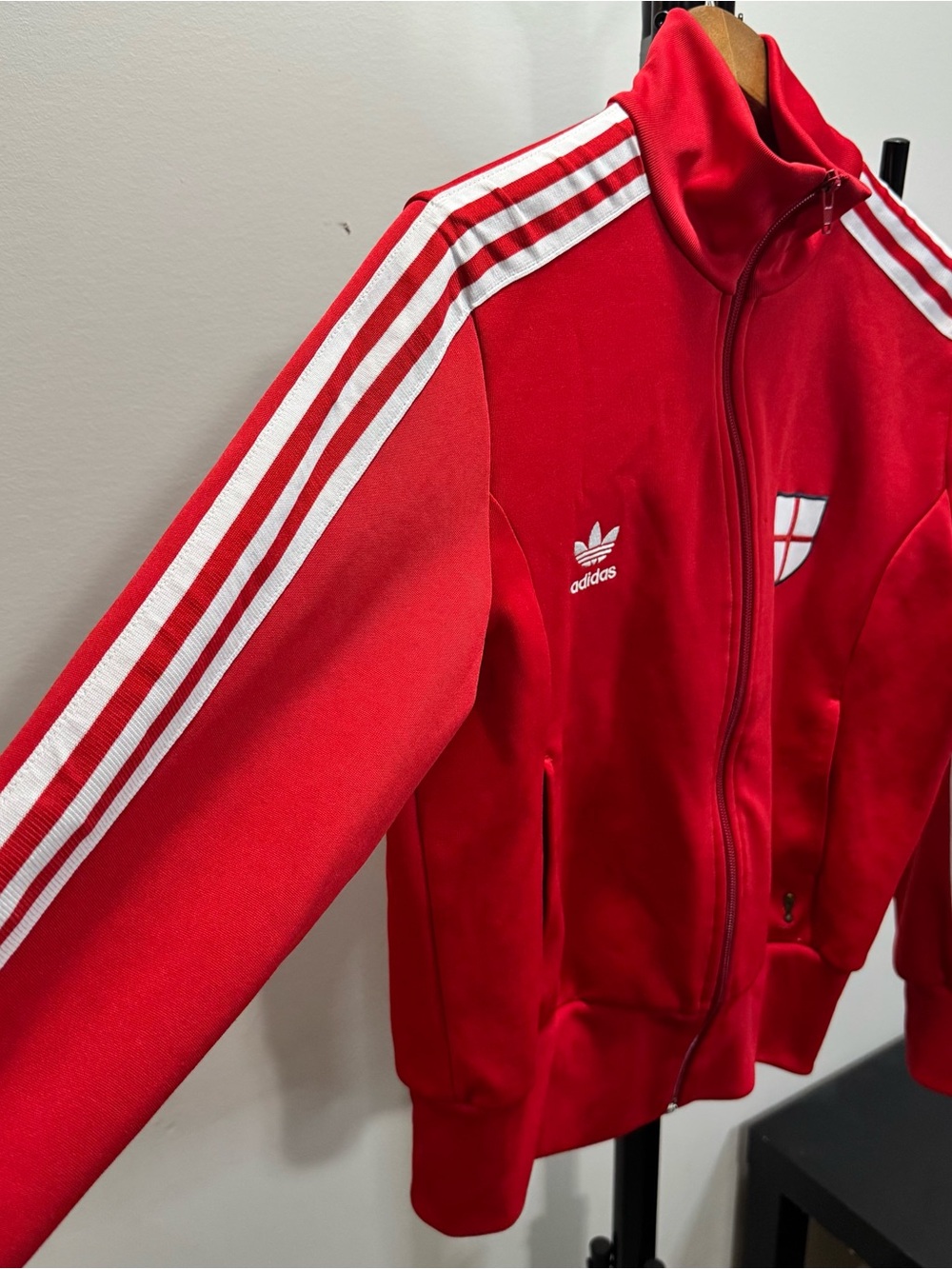 Adidas England FIFA World Cup 2005 Track Jacket Red Size Kids Large size, - Picture 2 of 15
